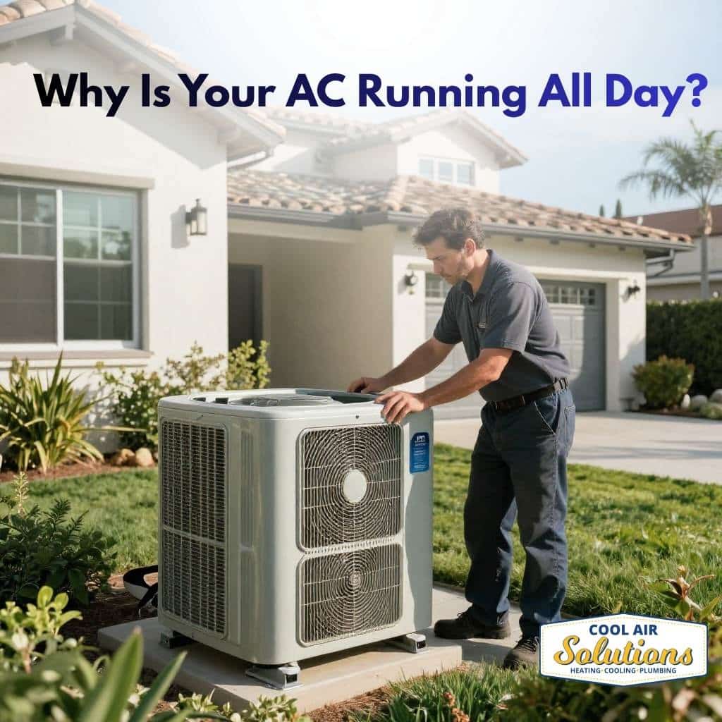 Ac Running All Day Murrieta Vista Ca