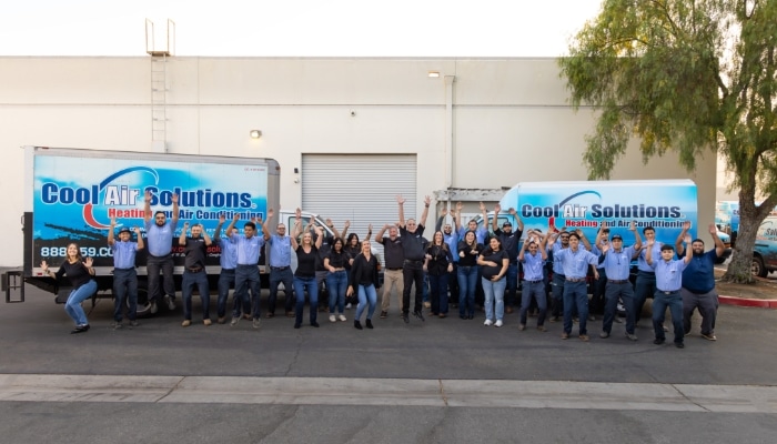 Cool Air Solutions Team Jumping